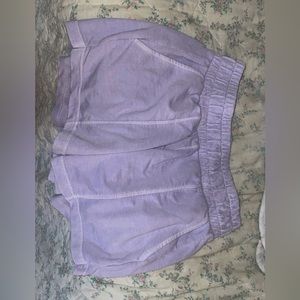Light purple shorts
